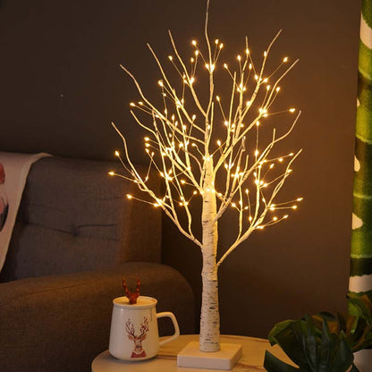 🔥Lampe LED Arbre de Bouleau pour Décoration Intérieure