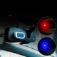 Lampe LED solaire clignotante compacte antivol