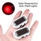 Lampe LED solaire clignotante compacte antivol