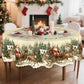 Nappe de Noël pour les repas des fêtes