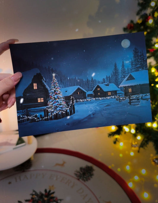 Les cartes de Noël font une surprise - Illuminez-vous pour Noël
