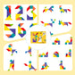 📢📢60 % de réduction !!!🧩🎅Puzzle tangram magnétique de voyage pour enfants