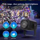 📢📢60 % de réduction !!!🎅Projecteur lumineux rotatif à LED avec motifs de Noël