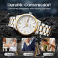 📢📢60 % de réduction !!!🎅Montre lumineuse imperméable bicolore pour homme