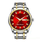 📢📢60 % de réduction !!!🎅Montre lumineuse imperméable bicolore pour homme