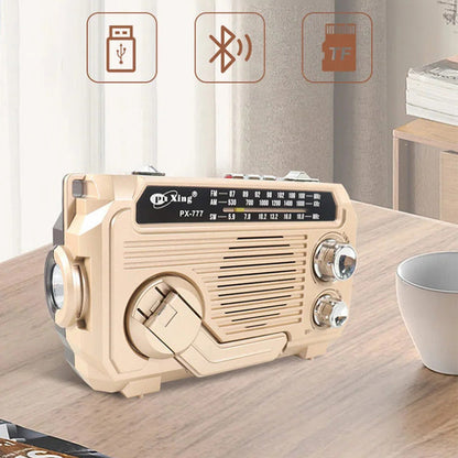 ⛺ NOUVEAU 2026 : Radio Lampe de Camping | Manivelle Rechargeable | FM + Lampe de Lecture 🎵【Stock Limité】