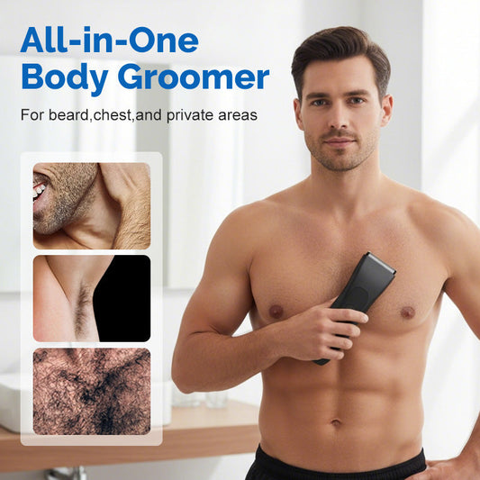 📢📢60 % DE RÉDUCTION !!✨Tondeuse corporelle à affichage numérique pour hommes