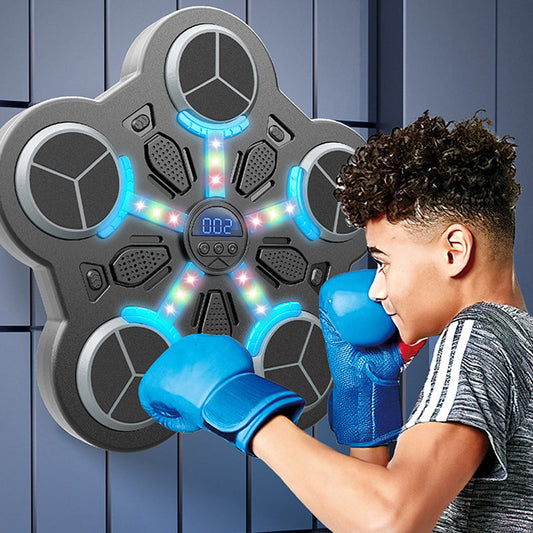 ⛄🎄 Promo Noël Énergique：60 % de réduction + Livraison gratuite ! 🥊Machine de boxe Bluetooth pour enfants – Fun, Énergie & Exercice à la Maison 🎶