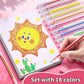 🌟 Succès 2026 Éco-Créatif | Stylos Gel Pailletés Biodégradables | Écriture Douce pour DIY & Coloriage 🎨【-50%】