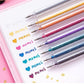 🌟 Succès 2026 Éco-Créatif | Stylos Gel Pailletés Biodégradables | Écriture Douce pour DIY & Coloriage 🎨【-50%】