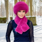 📢📢50% de réduction ! 🧣⛄ Écharpe + Bonnet en Peluche Hiver – Ensemble Épais, Doux & Ultra-Chauffant !
