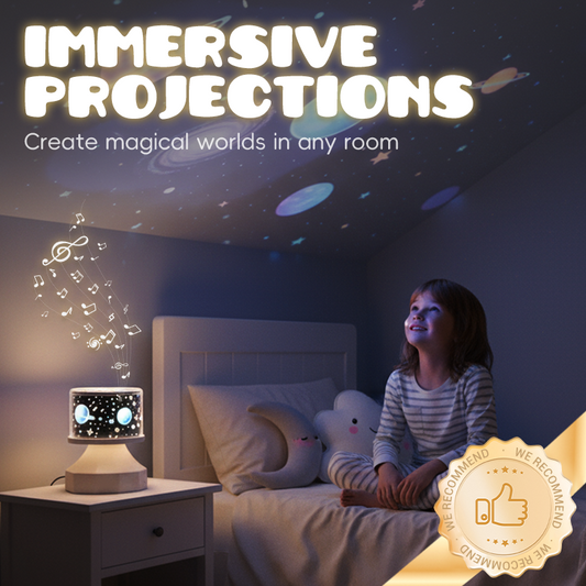 ✨ 60% de réduction !  🎵 Votre Bulle de Relaxation – Projecteur Ciel Étoilé avec Musique d'Ambiance Bluetooth