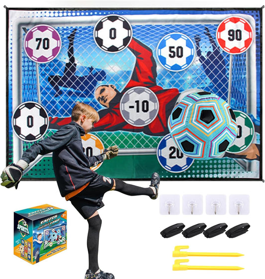 ⛄ Offre Spéciale Hiver：60 % de réduction !!!  💥Kit Complet Football pour Enfants - Le Plaisir du Jeu en Famille