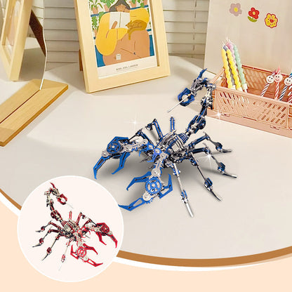 📢📢60 % de réduction !!!✨Kit de puzzle métallique 3D « Scorpion » – Modèle mécanique à assembler