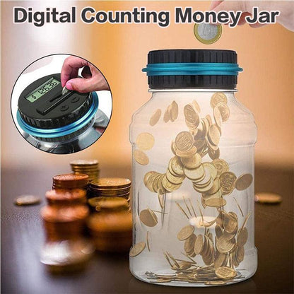 🎯💸 -50% ! 🏦 Tirelire Numérique – Compteur Électronique, Suivi des Économies & Design Moderne.