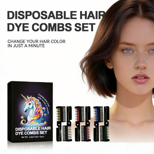⛄ Offre Spéciale Hiver：60 % de réduction !!!✨Lot de 6 peignes jetables pour coloration capillaire