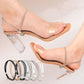 Sangles de fixation en strass pour talons hauts