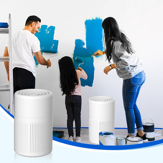 📢📢60 % de réduction !! ⏰ Purificateur d’air anti-formaldéhyde – Filtre HEPA + Charbon Actif, Lumière Bleue Antibactérienne & Silencieux à 37 dB ! 🍃