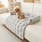 🐾 60% DE RÉDUCTION! 🛏️ Lit pour Animaux Épais – Chaud, Antidérapant & Bord Relevé Confortable 🧵