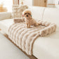 🐾 60% DE RÉDUCTION! 🛏️ Lit pour Animaux Épais – Chaud, Antidérapant & Bord Relevé Confortable 🧵