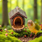 🌿 Nouveau Design 2026 | Mangeoire à Oiseaux Souche Réaliste 🐦【Promo -50%】