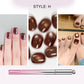 💅 Stylo Gel « Œil de Chat » Tout-en-Un - Effet Professionnel à la Maison ✨【-60%】