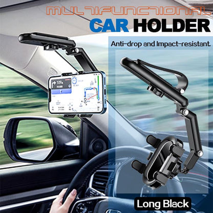 🚘🔄 Support de Téléphone Universel et Orientable – Rotation 1080°, Bras Pliable et Fixation Ultra-Stable