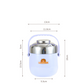 🔥 Best-Seller 2026 | Bocal 12H Chaud/Froid | Sans BPA & Couvercle-Bol 🍲【-60%】