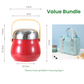 🔥 Best-Seller 2026 | Bocal 12H Chaud/Froid | Sans BPA & Couvercle-Bol 🍲【-60%】