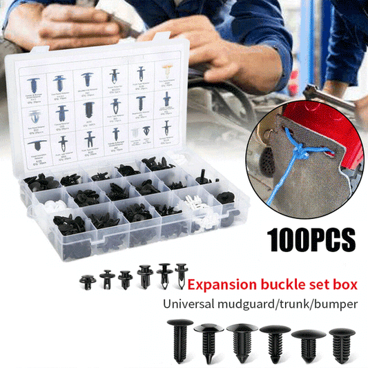 📢📢Achetez 5 obtenez 5 gratuits⏰ Lot de 100 Clips à Vis d‘Extension – Universel, Haute Compatibilité & Installation Facile 🧰