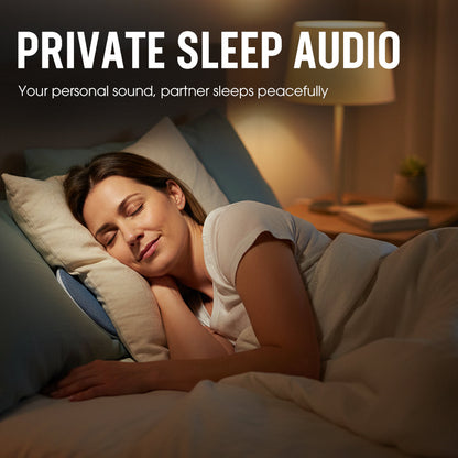 🛌 Sommeil Intelligent | Haut-Parleur pour Oreiller 🎵【-50%】