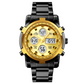 💐50% DE RÉDUCTION ! Montre Homme Acier Inox 48mm – Cadran Imposant & Bracelet Solide 🔩⚡【Prix Imbattable】