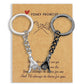 💐50% DE RÉDUCTION ! Porte-clés Pinky Promise – Symbole d’amour éternel 💗🤞【Offre Limitée】