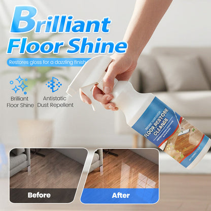 🧹 3 en 1 : Nettoie, Polit, Protège - Spray Nettoyant Restaurateur pour Tous les Sols - Effet Rapide & Sans Résidu 🏡【Promo -50%】