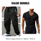 🏕️ NOUVEAUTÉ 2026 | Pantalon Cargo Outdoor Homme | Respirant & Poches Multiples ✨【T-shirt OFFERT】