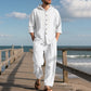 👕👖 Le Set Polyvalent Quotidien - Pantalon Large et Haut à Capuche Homme - Look Coordonné en un Clic