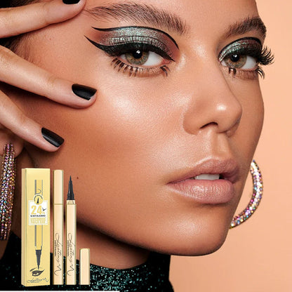 ⚡ Séchage Rapide & Tenue Soirée | Eye-Liner Liquide Imperméable | Trait Intense en Secondes 🔥【-60%】