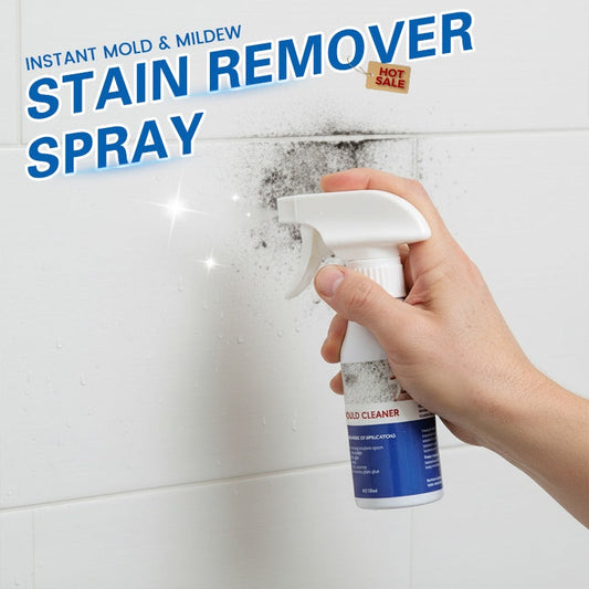 ⚡ Éliminateur de Moisissures Instantané | Spray Détachant Puissant Anti-Mildiou | Pour Salle de Bain & Murs 🔥【Promo -60%】