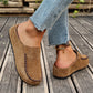 Women's Wide Closed-Toe Mule Slippers
