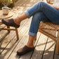 Women's Wide Closed-Toe Mule Slippers