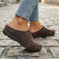 Women's Wide Closed-Toe Mule Slippers