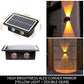 ✨ Lueur Élégante d‘Extérieur | Lampe Murale Solaire Auto | Étanche pour Terrasse/Façade 🌙【-50% Aujourd‘hui】