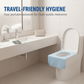 💐1+1 OFFERT ! Protège-Sièges WC Jetables – Compacts & Hygiéniques pour Voyages ✈️🧳【Stock Limité】