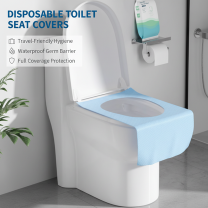 💐1+1 OFFERT ! Protège-Sièges WC Jetables – Compacts & Hygiéniques pour Voyages ✈️🧳【Stock Limité】