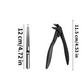 ✂️ Coupe Rond et Précis | Coupe-Ongles pour Seniors | Prise en Main Facile pour un Confort Optimal ✨【-50%】