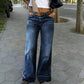 👖✨ Chic Rétro | Jean Évasé Femme | Coupe Allongeante & Poches Généreuses 💫【-60%】
