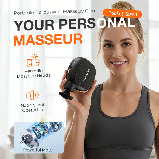 🏃‍♀️ Récupération Sportive | Pistolet de Massage Léger pour Sportifs | Design Portable & Efficace 💨【Promo -50%】