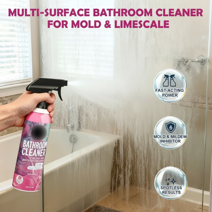 🛁 Le Héros Multitâches | Nettoyant Puissant pour Carrelage | Savon, Calcaire, Moisissure Disparaissent 🧼【-50%】