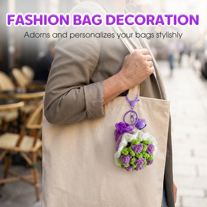💐 Un Mini Jardin à Porter | Porte-clés Fleuri en Crochet 🔑【Promo -50%】