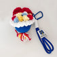 💐 Un Mini Jardin à Porter | Porte-clés Fleuri en Crochet 🔑【Promo -50%】